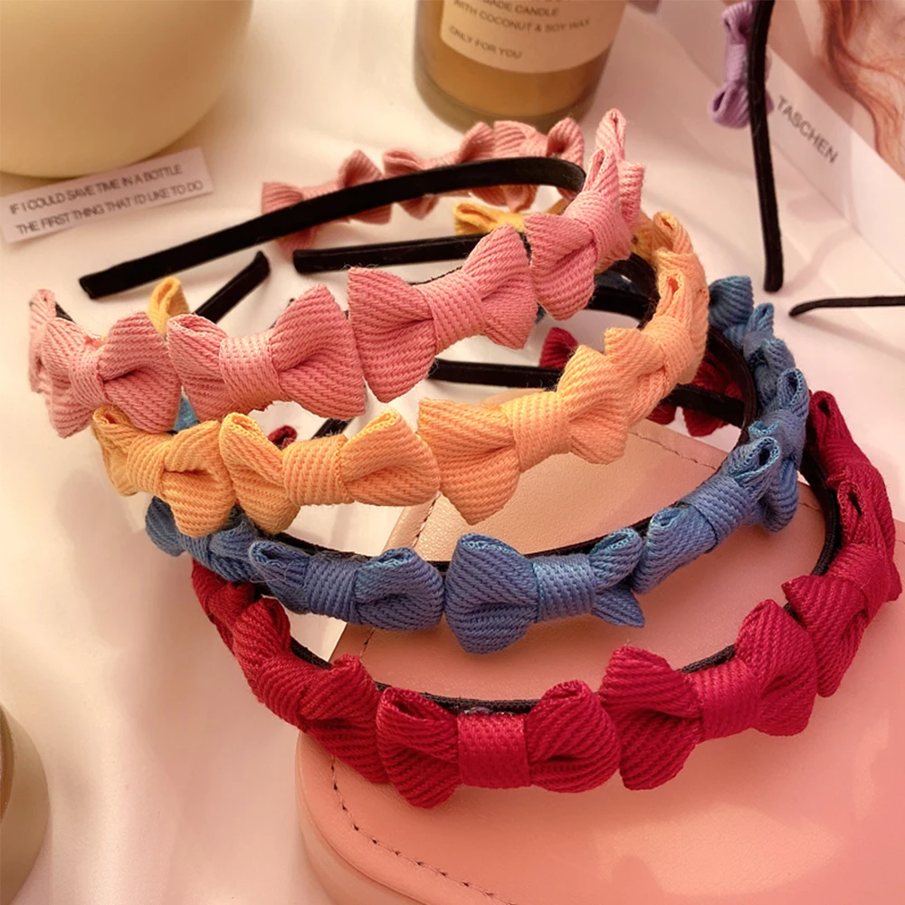 New Vintage Girl Candy Color Hair Hoops Small Bow Cute Handmade Headdress Ins Sweet Fashion Korean Style Hair Accessories
New Vintage Girl Candy Color Hair Hoops Small Bow Cute Handmade Headdress Ins Sweet Fashion Korean Style Hair Accessories