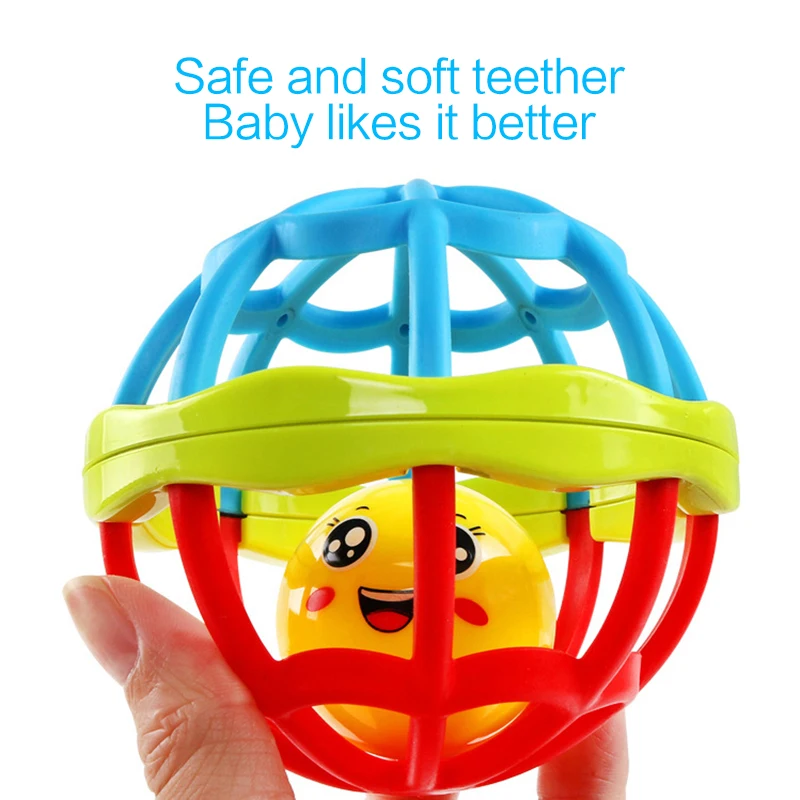 Baby Rattles Mobiles Fuuny Baby Toys Soft Ring Bell Ball Early Educational Toy Baby Newborn Infant Intelligence Grasping Gift
Baby Rattles Mobiles Fuuny Baby Toys Soft Ring Bell Ball Early Educational Toy Baby Newborn Infant Intelligence Grasping Gift