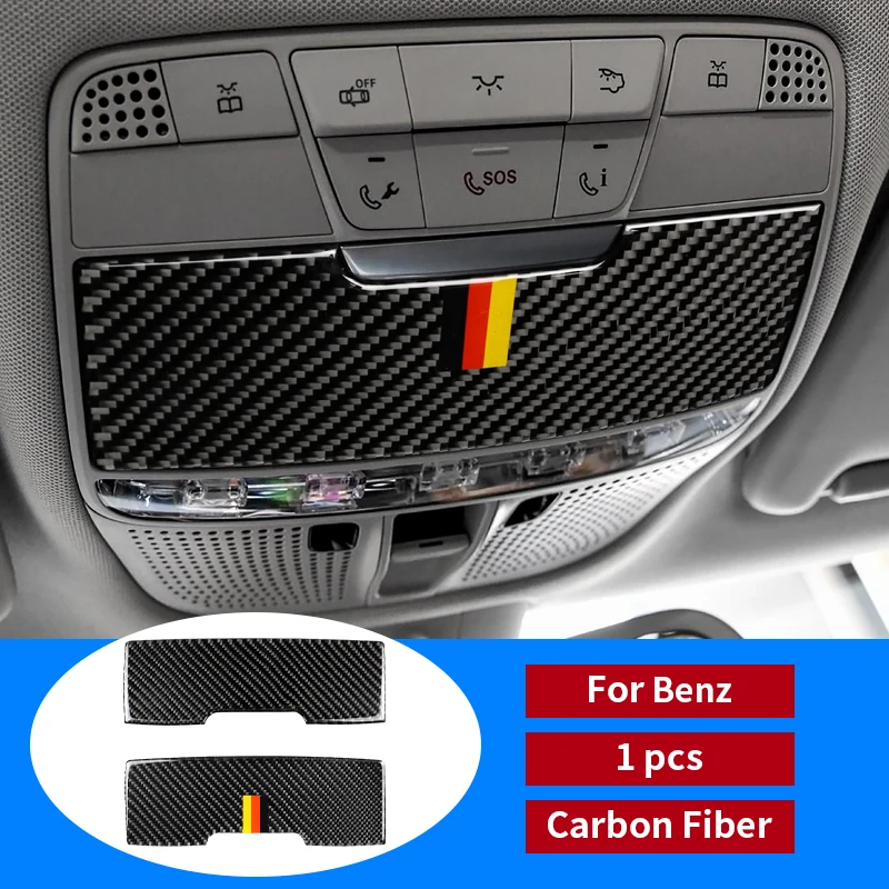 Carbon Fiber Car Interior Reading Light Panel Cover Trim Car Stickers For Mercedes C Class C180 C200 W205 GLC Accessories
Carbon Fiber Car Interior Reading Light Panel Cover Trim Car Stickers For Mercedes C Class C180 C200 W205 GLC Accessories