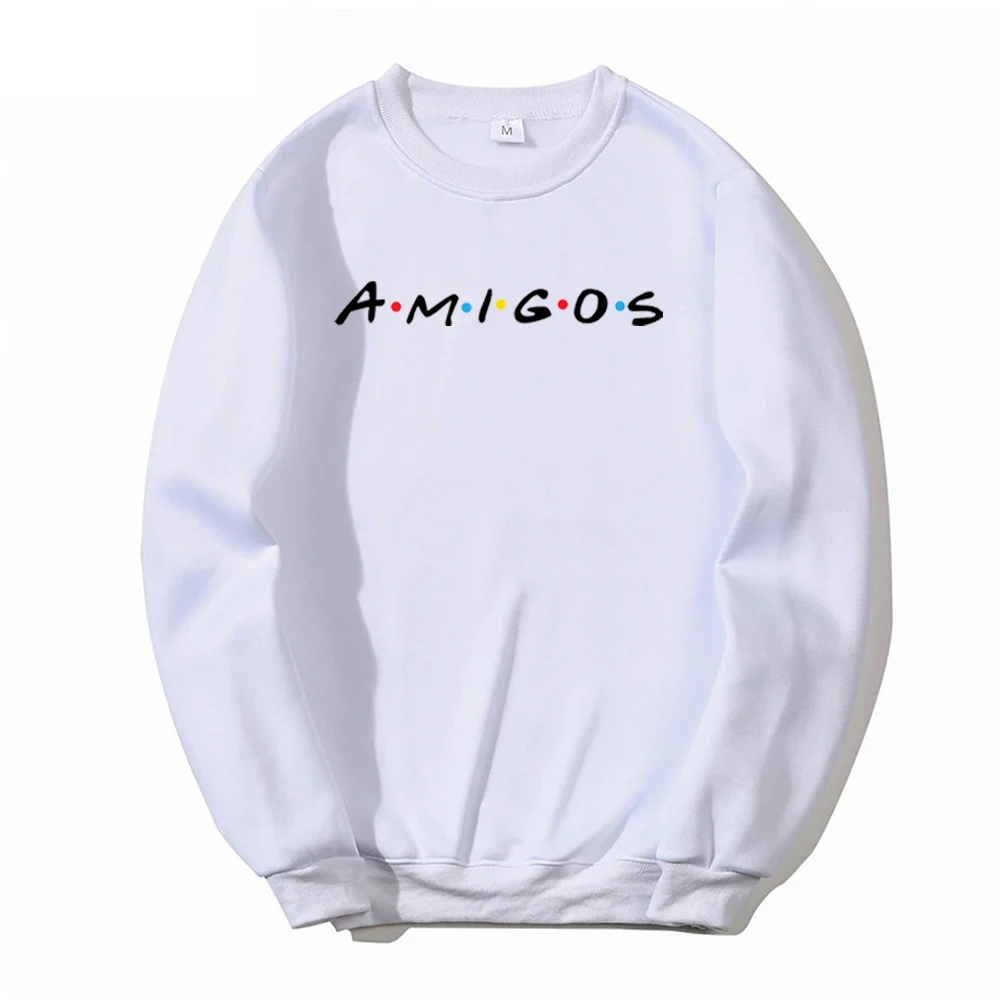 Amigos Funny Print TV Show Friends Spring Men's Oversized Print Hoodies Simple Loose Clothing Male Print Pullovers
Amigos Funny Print TV Show Friends Spring Men's Oversized Print Hoodies Simple Loose Clothing Male Print Pullovers