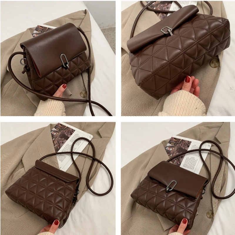 2021 New Retro Thread Crossbody Bags for Women Soft PU Leather Purse Flip Lids Handbags Female Shoulder Bags Large Capacity Bag
2021 New Retro Thread Crossbody Bags for Women Soft PU Leather Purse Flip Lids Handbags Female Shoulder Bags Large Capacity Bag
