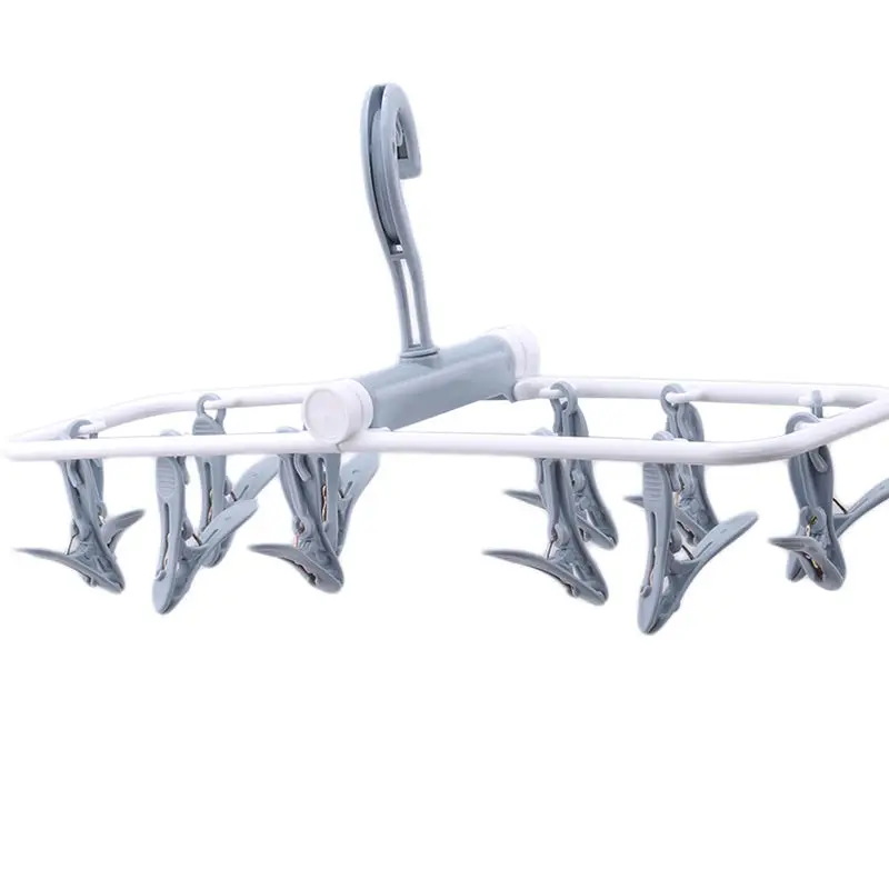 12 Clip Folding Drying Rack Underwear Socks Clip Multi-functional Clothes Rack Hot Sale High Quality New Patterns
12 Clip Folding Drying Rack Underwear Socks Clip Multi-functional Clothes Rack Hot Sale High Quality New Patterns