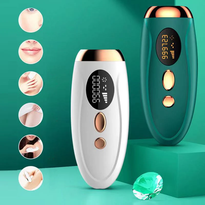 IPL Permanent Painless Laser Hair Removal Device for Women for Facial Legs Arms Armpits Whole Body Best At-Home Use With Glasses
IPL Permanent Painless Laser Hair Removal Device for Women for Facial Legs Arms Armpits Whole Body Best At-Home Use With Glasses
