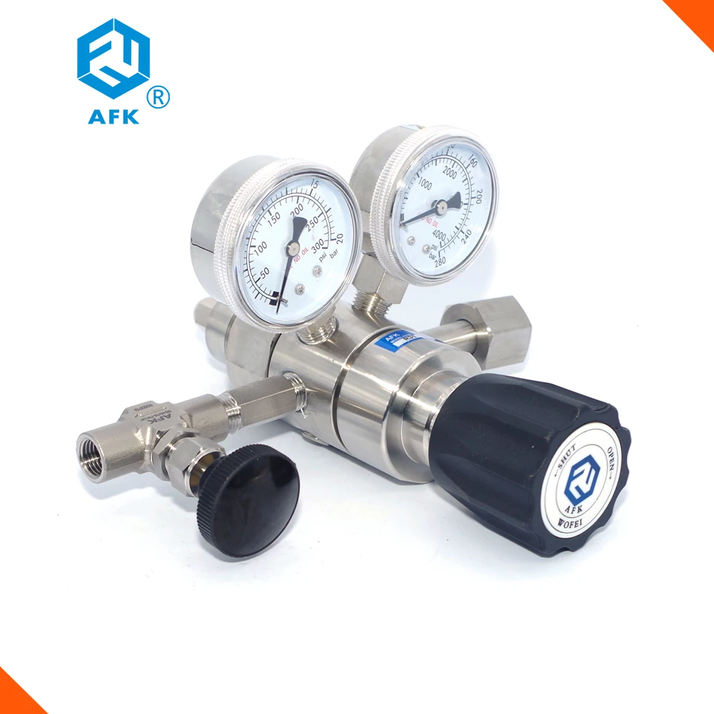 4000PSi inlet 30PSI outlet High Pressure Stainless Steel 316L Ammonia Gas Regulator
4000PSi inlet 30PSI outlet High Pressure Stainless Steel 316L Ammonia Gas Regulator
