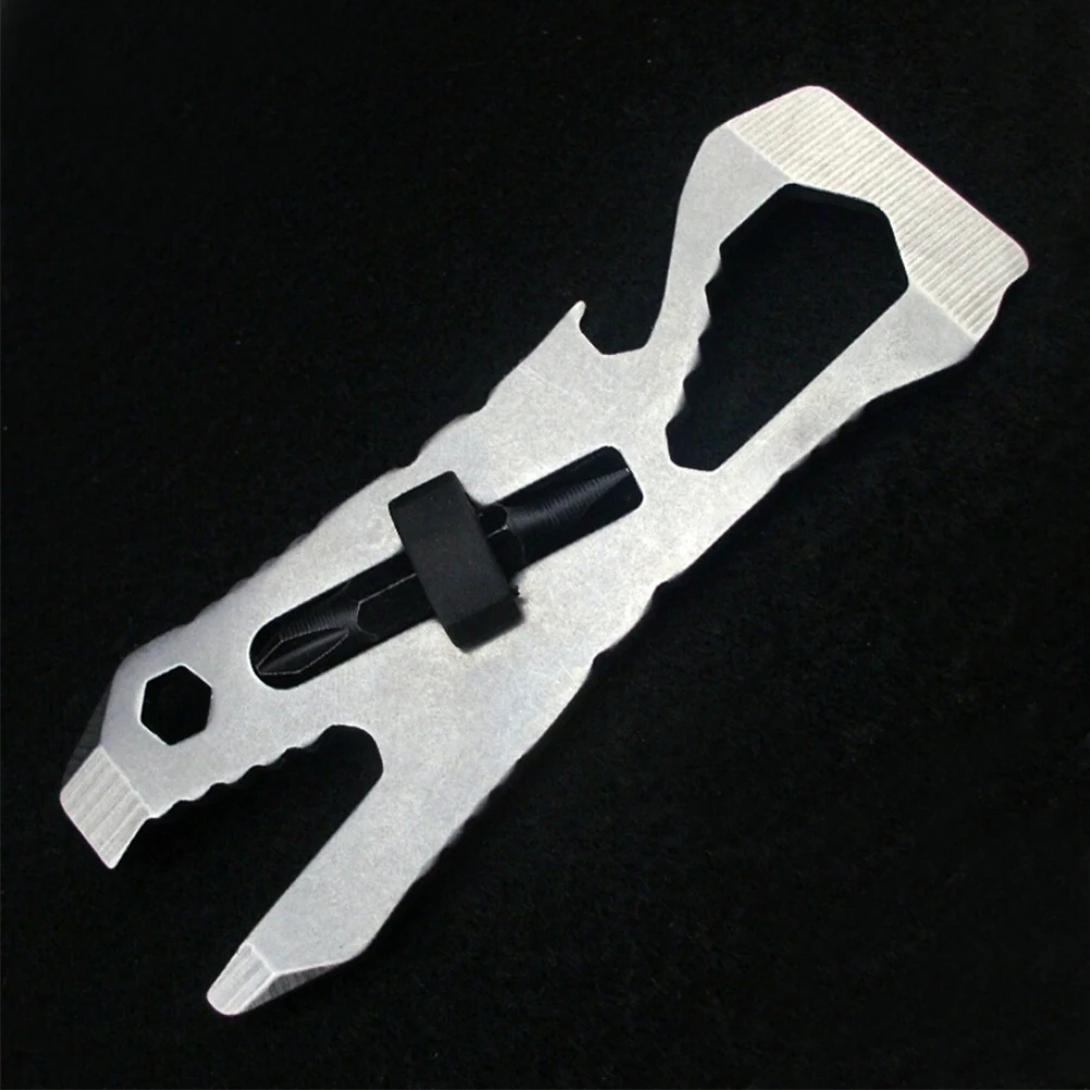 Wrench Tactical Multi Functional EDC Tool Keychain Pendant Beer Opener Spanner Pocket Survival Tool Stainless Steel Pry Bar
Wrench Tactical Multi Functional EDC Tool Keychain Pendant Beer Opener Spanner Pocket Survival Tool Stainless Steel Pry Bar