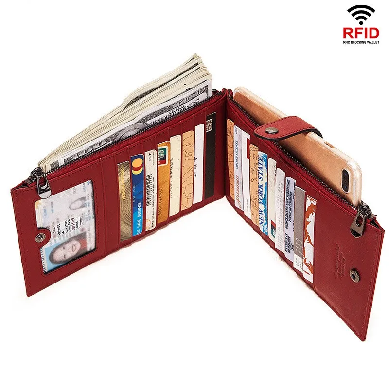 2021 Designer Genuine Leather Women's Wallet Fashion Multi Card Slots Long Purse Large Capacity Ladies Handbag RFID Money Bag 50
2021 Designer Genuine Leather Women's Wallet Fashion Multi Card Slots Long Purse Large Capacity Ladies Handbag RFID Money Bag 50
