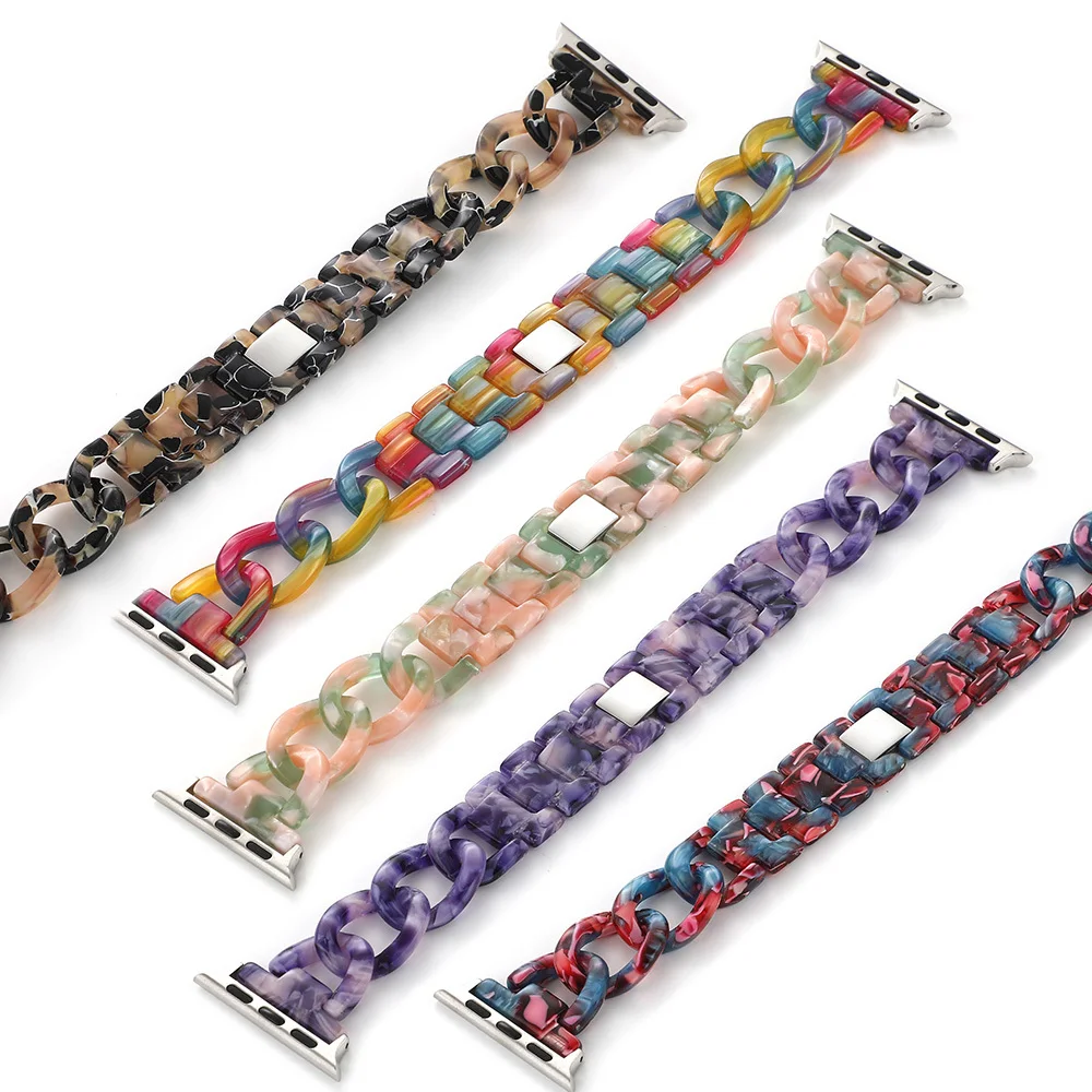 Slender Resin Strap for Apple Watch SE 6 5 Band 44mm Bracelet Iwatch 42mm Series 4 3 2 1 Wrist Accessories Loop 40mm Replacement
Slender Resin Strap for Apple Watch SE 6 5 Band 44mm Bracelet Iwatch 42mm Series 4 3 2 1 Wrist Accessories Loop 40mm Replacement