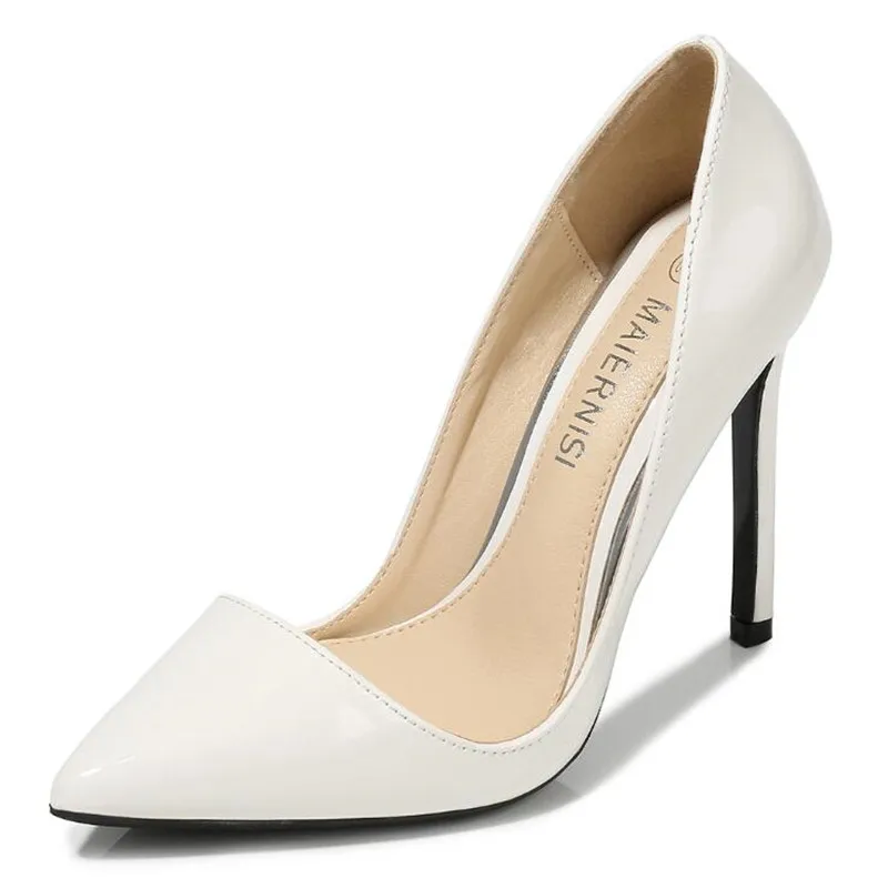 Women's shoes pointed toe high heels pump patent leather ladies work and career high heels black yellow green size 35-47
Women's shoes pointed toe high heels pump patent leather ladies work and career high heels black yellow green size 35-47