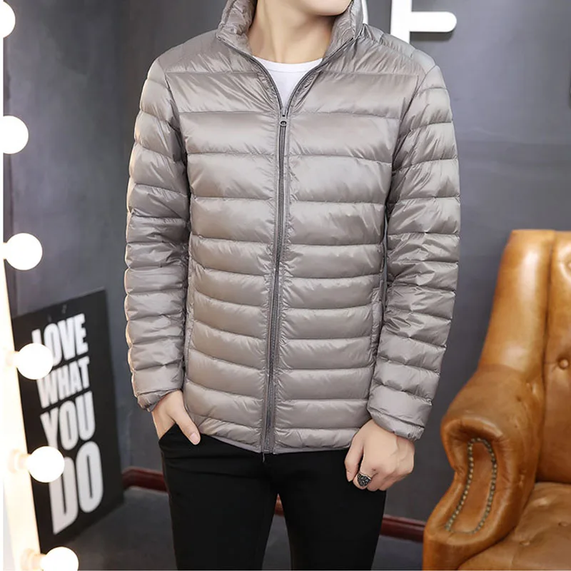 New Autumn Winter Men Duck Down Jacket Ultra Light Thin Plus Size Spring Down Jackets Men Stand Collar Parka Outerwear Coat XXXL
New Autumn Winter Men Duck Down Jacket Ultra Light Thin Plus Size Spring Down Jackets Men Stand Collar Parka Outerwear Coat XXXL