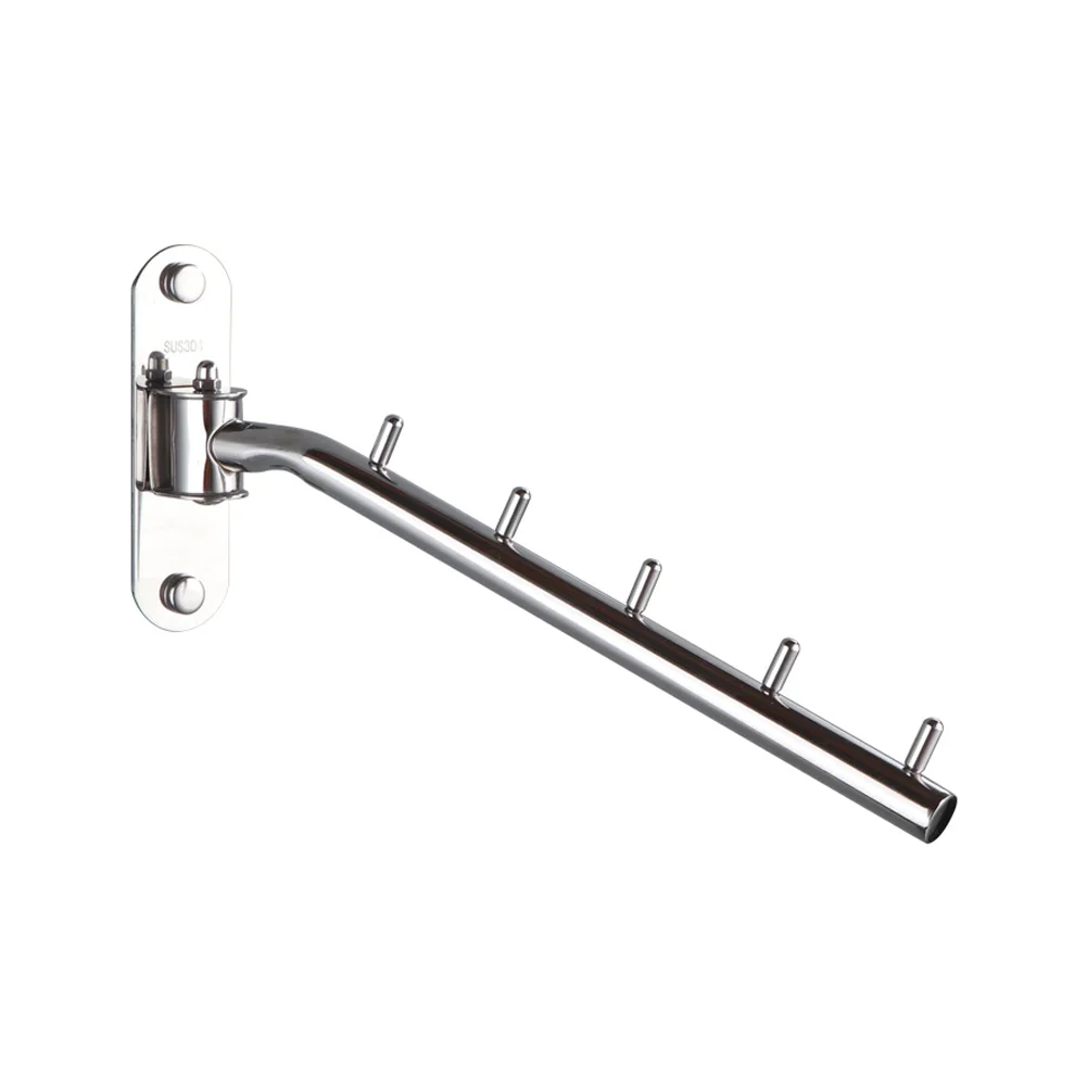 Clothes rail creative 180°rotating clothes rack rod stainless steel wall hanging clothes rack balcony bathroom hook clothes rail
Clothes rail creative 180°rotating clothes rack rod stainless steel wall hanging clothes rack balcony bathroom hook clothes rail