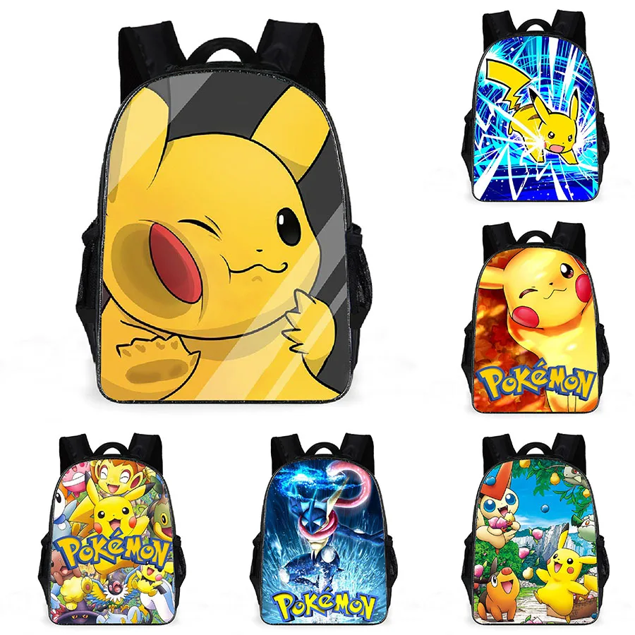 Pokemon Backpack Cute Pikachu Children's School Bag Resin Mesh Children School Boys Girls Mochila Infantil Cartoon Backpack
Pokemon Backpack Cute Pikachu Children's School Bag Resin Mesh Children School Boys Girls Mochila Infantil Cartoon Backpack