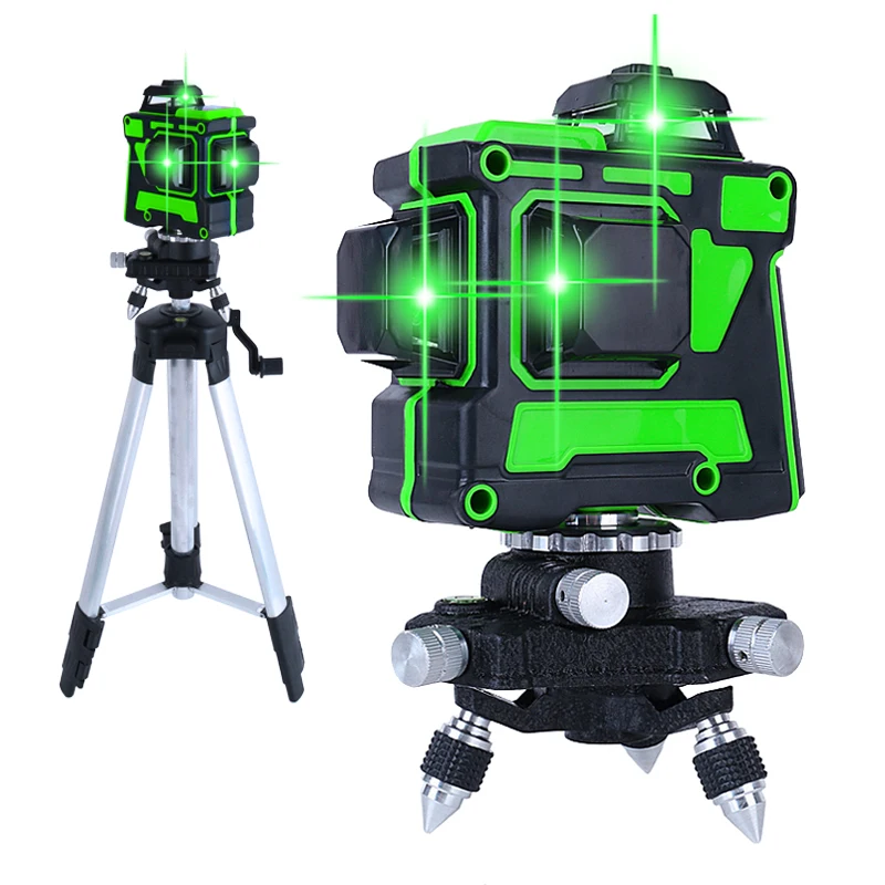 12/16 Lines Laser Level 3D 4D Self-Leveling 360 Adjustment Horizontal And Vertical Cross Super Powerful Green Laser Beam Line
12/16 Lines Laser Level 3D 4D Self-Leveling 360 Adjustment Horizontal And Vertical Cross Super Powerful Green Laser Beam Line