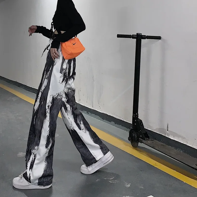 wide leg pants Korean ins Streetwear high loose straight trousers women hipster Hip hop casual long Capris autumn new sweatpants
wide leg pants Korean ins Streetwear high loose straight trousers women hipster Hip hop casual long Capris autumn new sweatpants