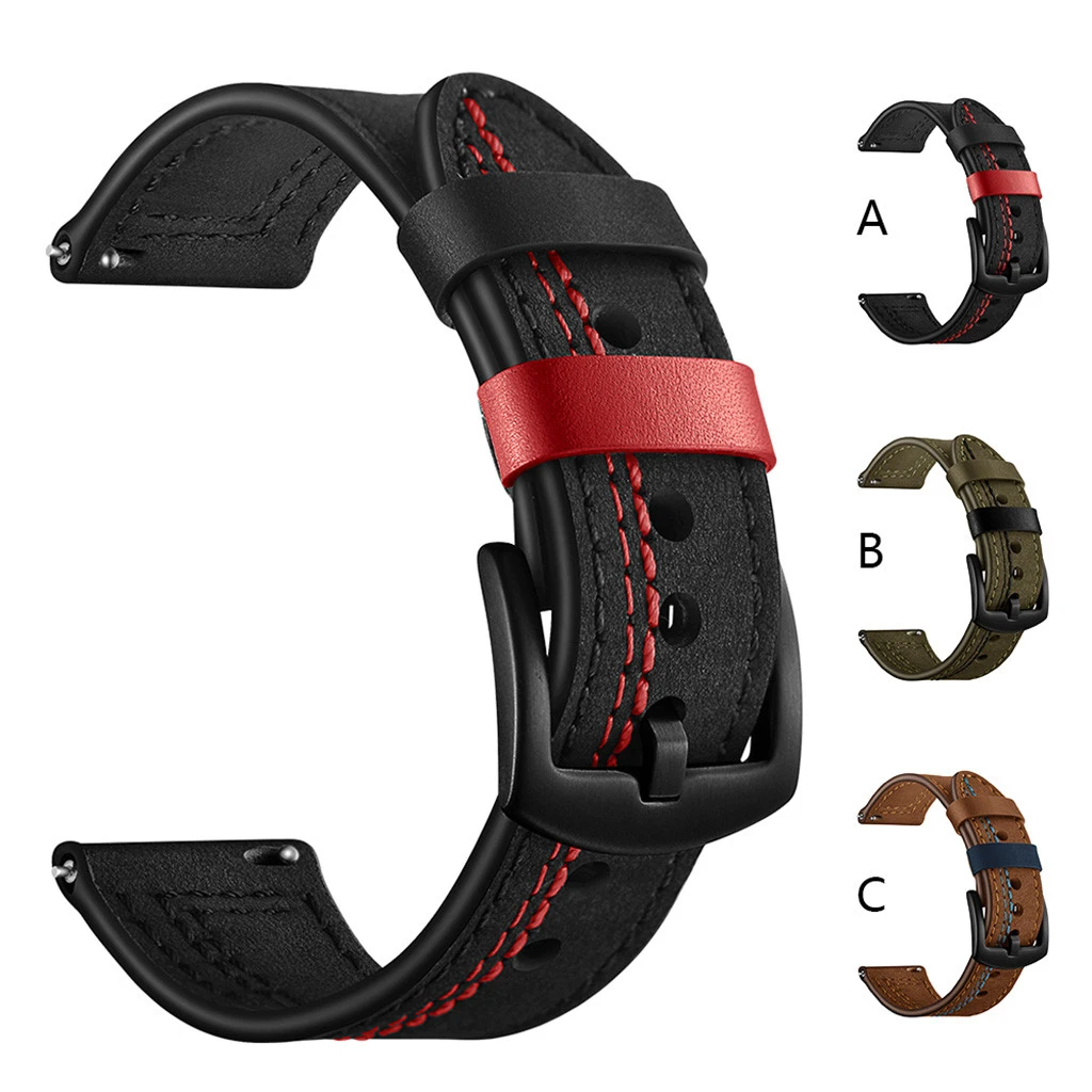 Genuine Leather Watch Band Replacement Wrist Straps Bracelet For Samsung Galaxy Watch Active For Huawei Watch Wristbands Strap
Genuine Leather Watch Band Replacement Wrist Straps Bracelet For Samsung Galaxy Watch Active For Huawei Watch Wristbands Strap