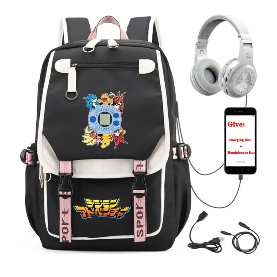 anime Digimon Adventure backpack Unisex Travel Backpack student School book Bag USB Charging teenagers Laptop packsack
anime Digimon Adventure backpack Unisex Travel Backpack student School book Bag USB Charging teenagers Laptop packsack