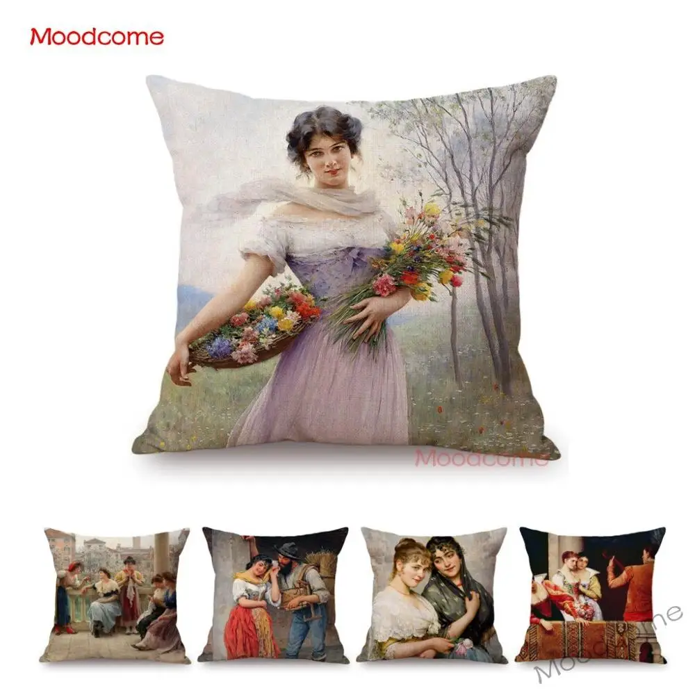 Чехол для диванной подушки с изображением классического итальянского художника Евгения фон бласа
Чехол для диванной подушки с изображением классического итальянского художника Евгения фон бласа