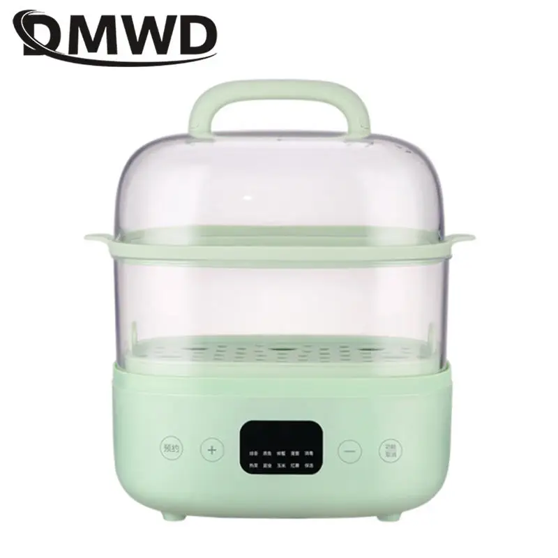 6L Food steamer 2 layers removable 10 Hours Reservation Food warmer Reheat Automatic Insulation Washable Base steam pot Cookware
6L Food steamer 2 layers removable 10 Hours Reservation Food warmer Reheat Automatic Insulation Washable Base steam pot Cookware