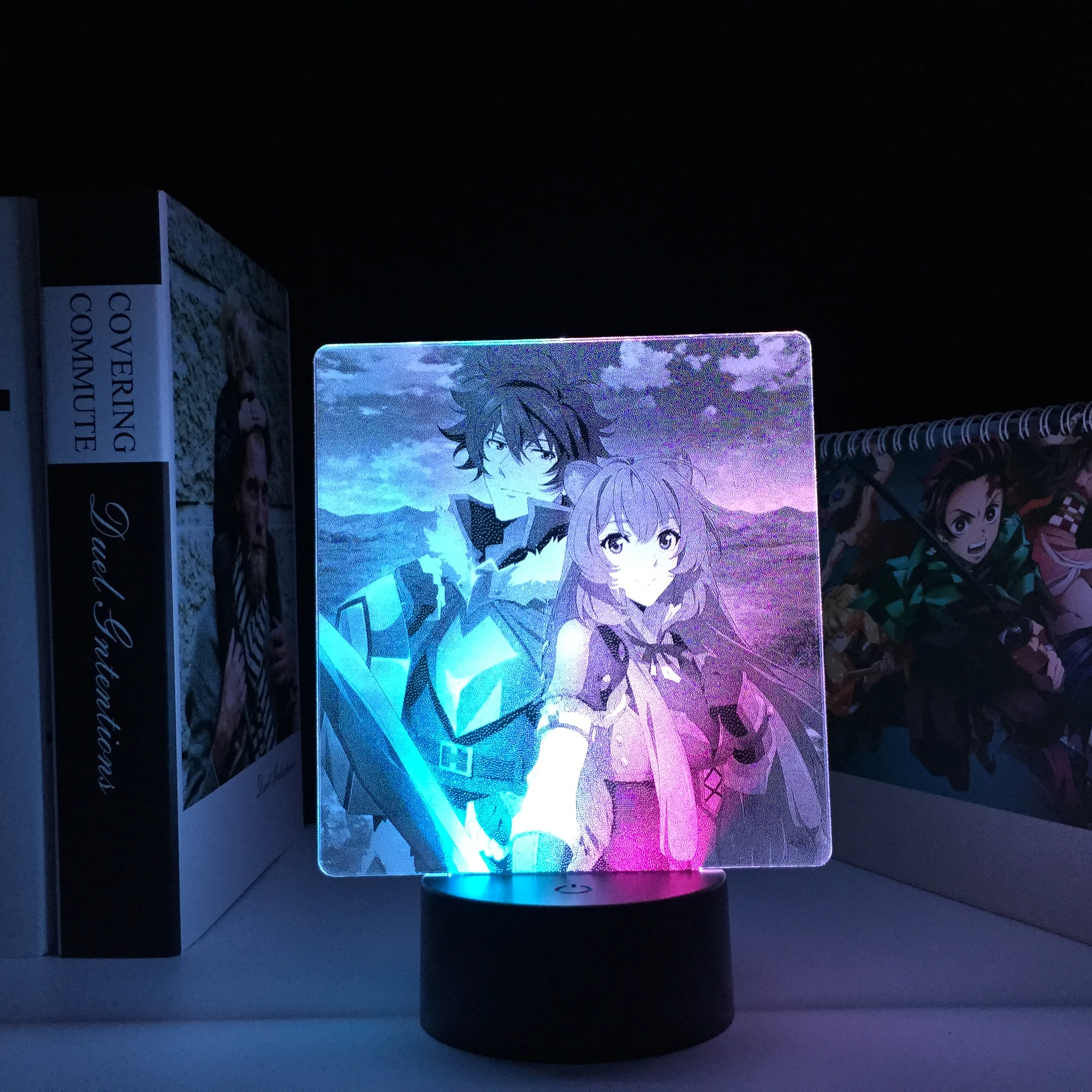 Anime The Rising of the Shield Hero Figure Colorful Lamp for Kid Bedroom Decor Birthday Gift Manga Two Tone Acrylic LED Light
Anime The Rising of the Shield Hero Figure Colorful Lamp for Kid Bedroom Decor Birthday Gift Manga Two Tone Acrylic LED Light
