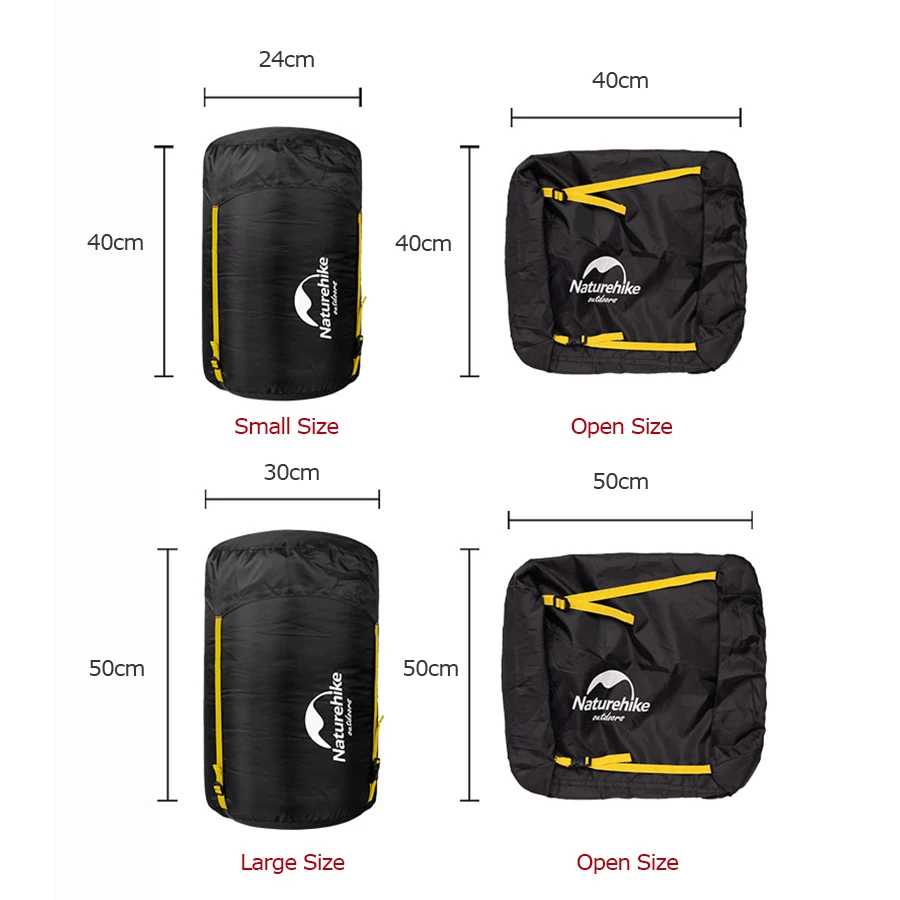 

Naturehike Storage Bag 300D Fabric Multi-function Compression Sack Waterproof Portable Travel Sundries Bag Camping NH19PJ020