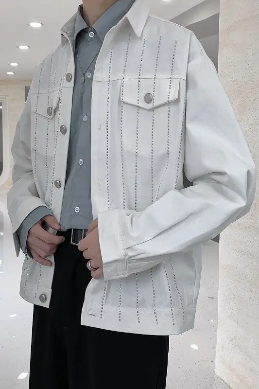 2020 Spring And Autumn New Youth Popular Loose Striped Korean Single-breasted Jacket Fashion Casual Top White M-2XL
2020 Spring And Autumn New Youth Popular Loose Striped Korean Single-breasted Jacket Fashion Casual Top White M-2XL