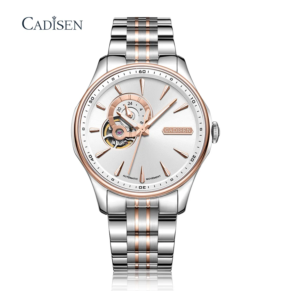 2020 New CADISEN mens watches Tourbillon automatic skeleton watch men waterproof mechanical watches for men Japan NH39A movement
2020 New CADISEN mens watches Tourbillon automatic skeleton watch men waterproof mechanical watches for men Japan NH39A movement