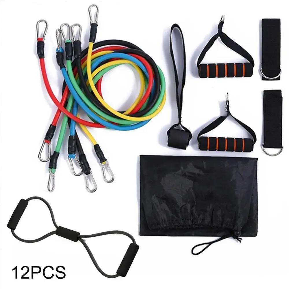 Chest Expander Training Bands Stretch Arm Apparatus Puller TPE Fitness Equipments Elastic Rope 12pcs/ Set Pull Rope Latex
Chest Expander Training Bands Stretch Arm Apparatus Puller TPE Fitness Equipments Elastic Rope 12pcs/ Set Pull Rope Latex