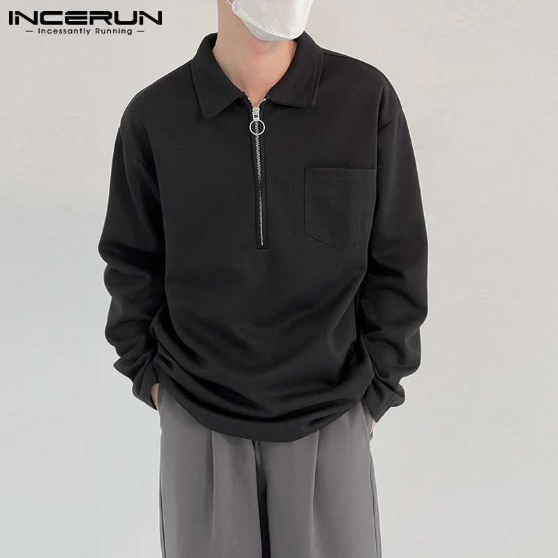 Топы INCERUN, новинка 2022, мужская стильная Camiseta, Свободная трикотажная рубашка с длинными рукавами и воротником с лацканами, Мужская модная Пов...
Топы INCERUN, новинка 2022, мужская стильная Camiseta, Свободная трикотажная рубашка с длинными рукавами и воротником с лацканами, Мужская модная Пов...