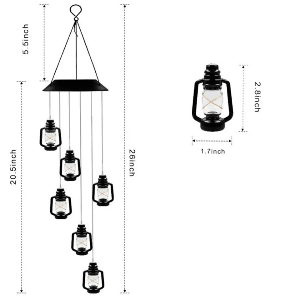 1 * Solar Wind Chime Mutil-Color Solar LED Light Hanging Garden Outdoor Decoration *100% Brand New And High Quality.
1 * Solar Wind Chime Mutil-Color Solar LED Light Hanging Garden Outdoor Decoration *100% Brand New And High Quality.