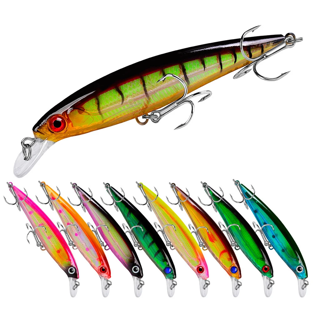 1Pcs Fishing Lure Floating Minnow 11cm/13.4g Colorful Bionic Plastic Hard Baits Crankbaits Fishing Tackle Accessories Wholesale
1Pcs Fishing Lure Floating Minnow 11cm/13.4g Colorful Bionic Plastic Hard Baits Crankbaits Fishing Tackle Accessories Wholesale