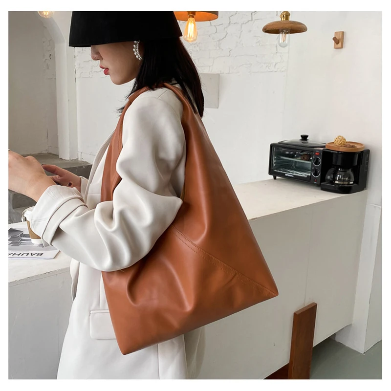 Leather Casual Bag Vintage Women Bags Luxury Handbags for Women 2021 Designer Fashion Shoulder Bag Big Women's Bag Shopper
Leather Casual Bag Vintage Women Bags Luxury Handbags for Women 2021 Designer Fashion Shoulder Bag Big Women's Bag Shopper