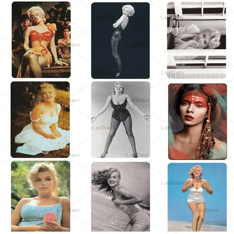 Famous Star Sexy Marilyn Monroe Metal Tin Sign Vintage Retro Plaque Art Wall Sticker Home Decoration Bar Club Man Cave 20X30Cm
Famous Star Sexy Marilyn Monroe Metal Tin Sign Vintage Retro Plaque Art Wall Sticker Home Decoration Bar Club Man Cave 20X30Cm