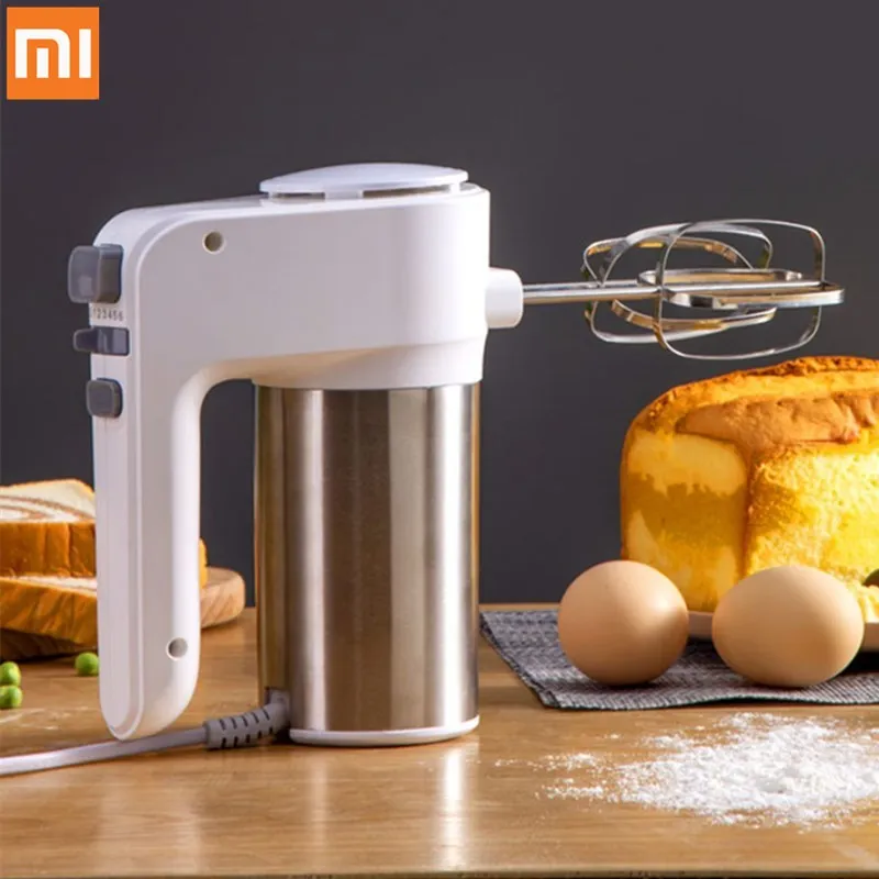 Электрический блендер Xiaomi Mijia Youlg для взбивания яиц молочной муки напитков 6