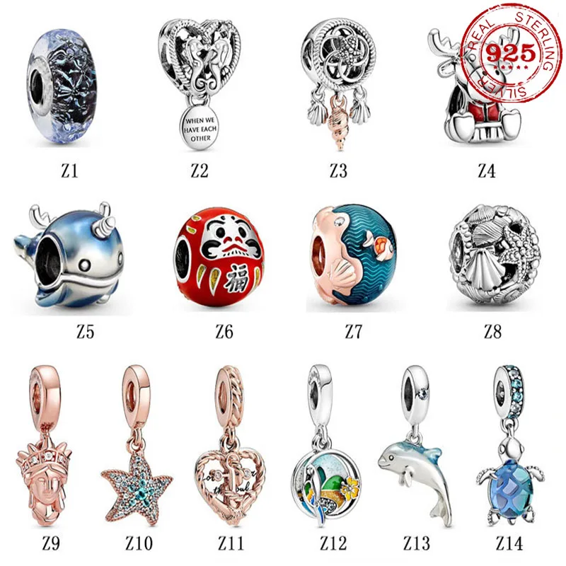 Бусина-Шарм «Морская звезда» из серебра 925 пробы 
Бусина-Шарм «Морская звезда» из серебра 925 пробы