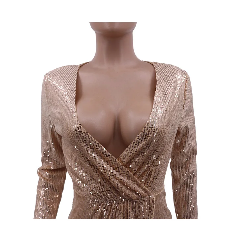 Elegant Fashion Party Night Dresses Sexy Sequin Long Dress High Split Out Deep V-neck Open Up Clubwear Vestidos Plus Size 2xl
Elegant Fashion Party Night Dresses Sexy Sequin Long Dress High Split Out Deep V-neck Open Up Clubwear Vestidos Plus Size 2xl
