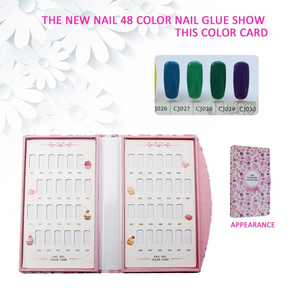 48 Colors Nail Gel Polish Color Card Chart Blank Display Book Manicure Art Tool Nail Chart Palette Nail Display Manicure Tool
48 Colors Nail Gel Polish Color Card Chart Blank Display Book Manicure Art Tool Nail Chart Palette Nail Display Manicure Tool