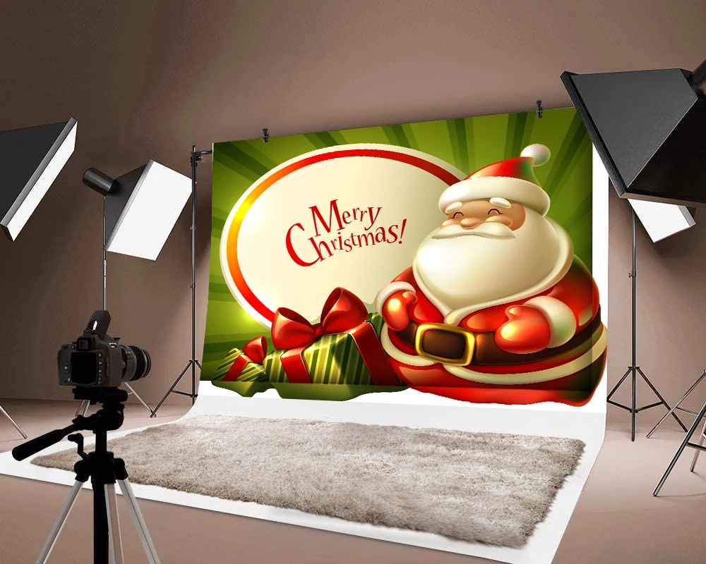 Chirstmas Decoration Santa Claus Printed Lovely Background Thin Vinyl Birthday Party Festival Decor Backdrop Photo Photograph
Chirstmas Decoration Santa Claus Printed Lovely Background Thin Vinyl Birthday Party Festival Decor Backdrop Photo Photograph