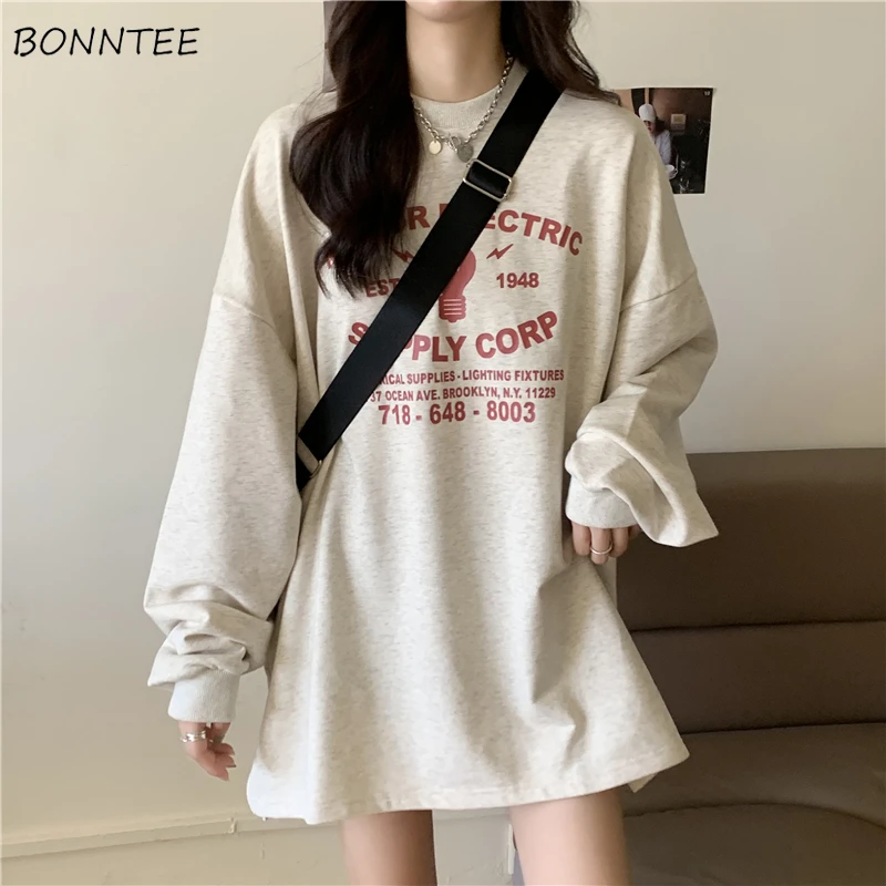 Hoodies Women Letter-print O-neck Oversize Harajuku Streetwear Unisex Autumn New Trend BF Retro Casual Chic Long Sleeves Daily
Hoodies Women Letter-print O-neck Oversize Harajuku Streetwear Unisex Autumn New Trend BF Retro Casual Chic Long Sleeves Daily