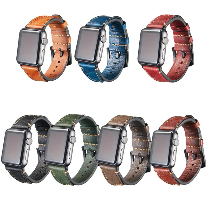 Ремешок из натуральной кожи для Apple Iwatch 42/44 мм, модный сменный Браслет унисекс для часов Iwatch 38/40 мм
Ремешок из натуральной кожи для Apple Iwatch 42/44 мм, модный сменный Браслет унисекс для часов Iwatch 38/40 мм