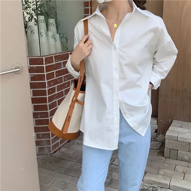 Casual Basic Solid Women Blouses Tops Autumn Blusas Femme Elegant Long Sleeve Single-breasted Ladies Shirts
Casual Basic Solid Women Blouses Tops Autumn Blusas Femme Elegant Long Sleeve Single-breasted Ladies Shirts