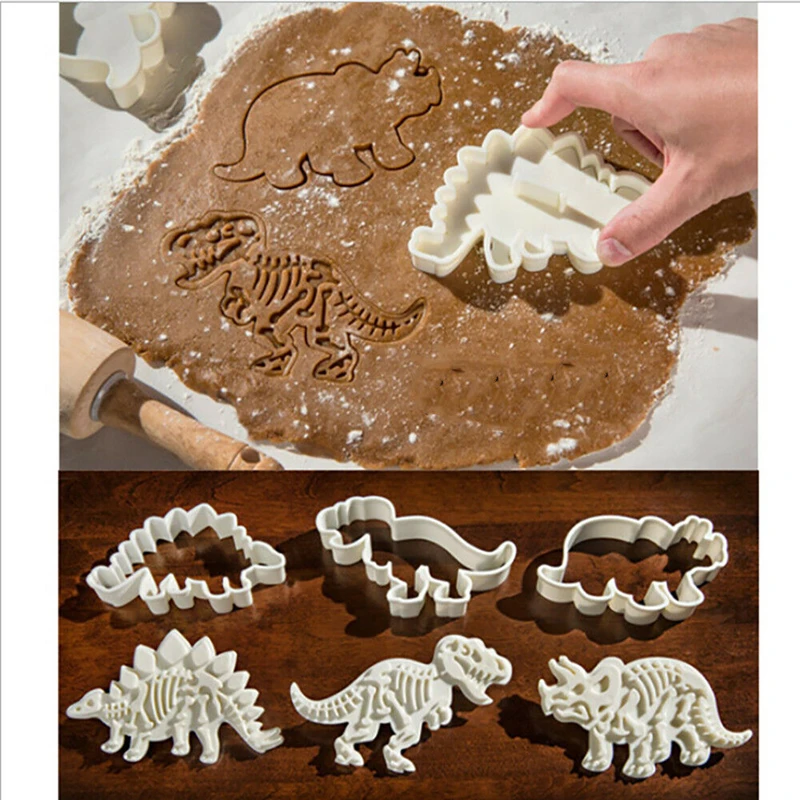 3Pcs/set Dinosaur Cookie Cutter Cake Mold Biscuit Pastry Fondant Cake DIY Mould Sugarcraft Dessert Baking
3Pcs/set Dinosaur Cookie Cutter Cake Mold Biscuit Pastry Fondant Cake DIY Mould Sugarcraft Dessert Baking