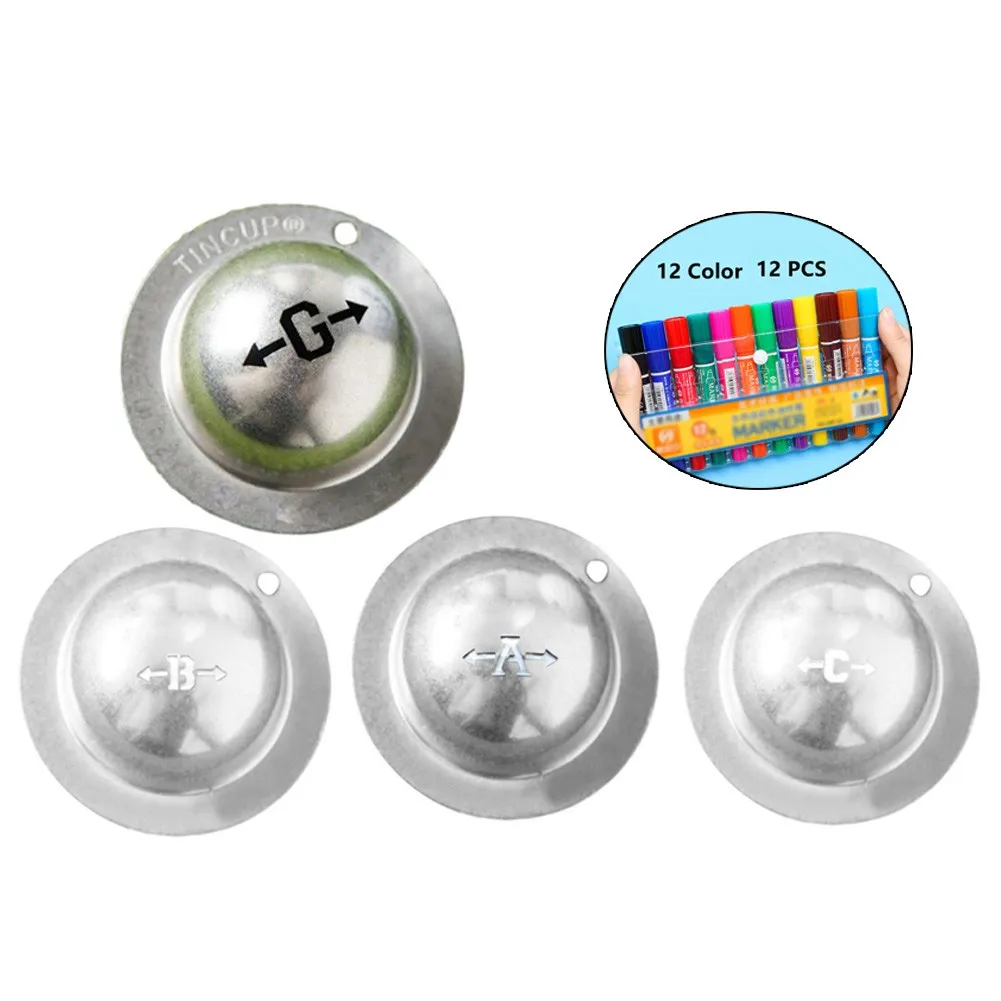 Multifuctional Stainless Golf Ball Line Liner Marker Template Alignment Tool Marker Pen Putting Positionering Aid Golf Tool
Multifuctional Stainless Golf Ball Line Liner Marker Template Alignment Tool Marker Pen Putting Positionering Aid Golf Tool