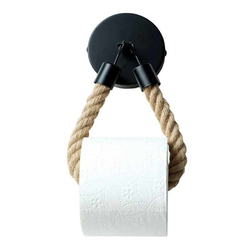 Bathroom Kitchen Roll Napkin Holders Towel Dispenser Accessory Hanging Rope Wooden Toilet Paper Holder for Bathroom Decoration
Bathroom Kitchen Roll Napkin Holders Towel Dispenser Accessory Hanging Rope Wooden Toilet Paper Holder for Bathroom Decoration