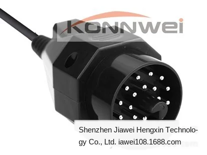 Диагностический кабель OBD с 16pin на 20Pin Подходит для кабеля адаптера диагностической линии BMW
Диагностический кабель OBD с 16pin на 20Pin Подходит для кабеля адаптера диагностической линии BMW