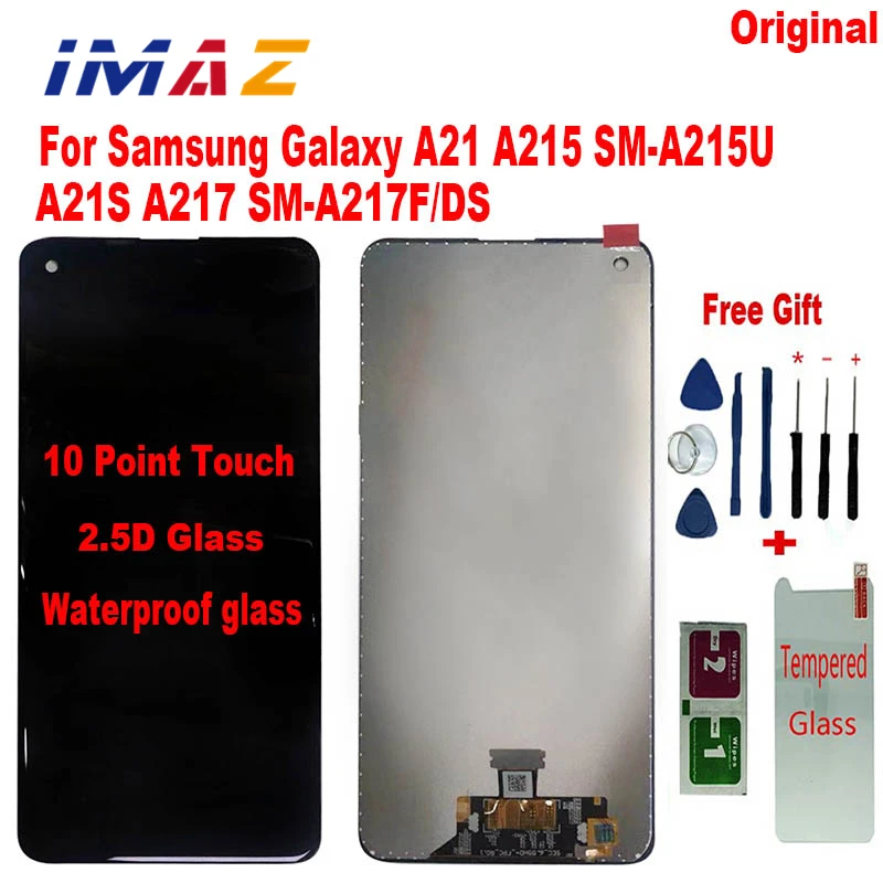 IMAZ оригинальный 6,5 "для Samsung Galaxy A21 A215 SM-A215U A21S A217 SM-A217F/DS ЖК-дисплей сенсорный экран дигитайзер стекло в сборе
IMAZ оригинальный 6,5 "для Samsung Galaxy A21 A215 SM-A215U A21S A217 SM-A217F/DS ЖК-дисплей сенсорный экран дигитайзер стекло в сборе