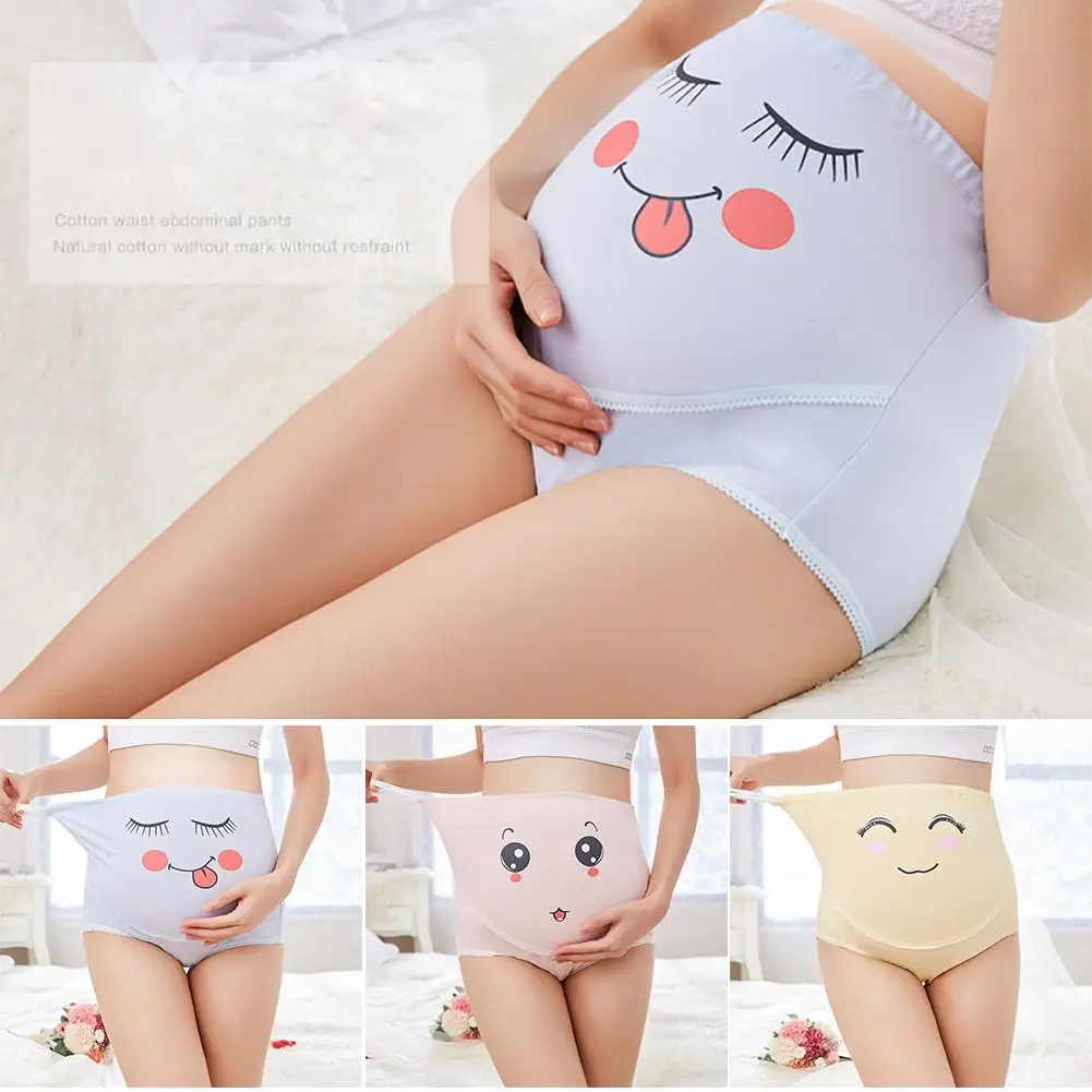 Cartoon Women's Underwear Panties Breathable High Waisted Briefs Belly Support Panties Pregnant Woman Adjustable Woman Clothes
Cartoon Women's Underwear Panties Breathable High Waisted Briefs Belly Support Panties Pregnant Woman Adjustable Woman Clothes