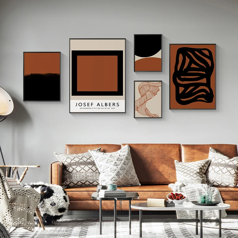 Josef Albers Abstract Terracotta And Neutral Poster Canvas Print Painting Modern Wall Art Picture Living Room Home Gallery Decor
Josef Albers Abstract Terracotta And Neutral Poster Canvas Print Painting Modern Wall Art Picture Living Room Home Gallery Decor