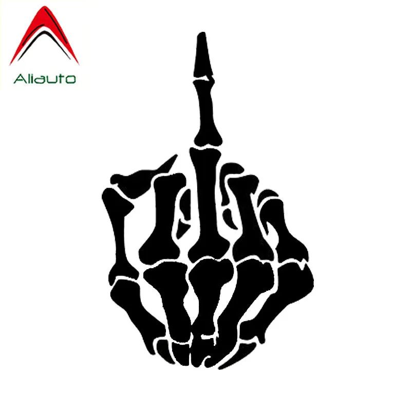 Aliauto Personalized Skull Finger Waterproof Car Stickers Creative Reflective Sunscreen Decals Decorative Accessories,15cm*9cm
Aliauto Personalized Skull Finger Waterproof Car Stickers Creative Reflective Sunscreen Decals Decorative Accessories,15cm*9cm