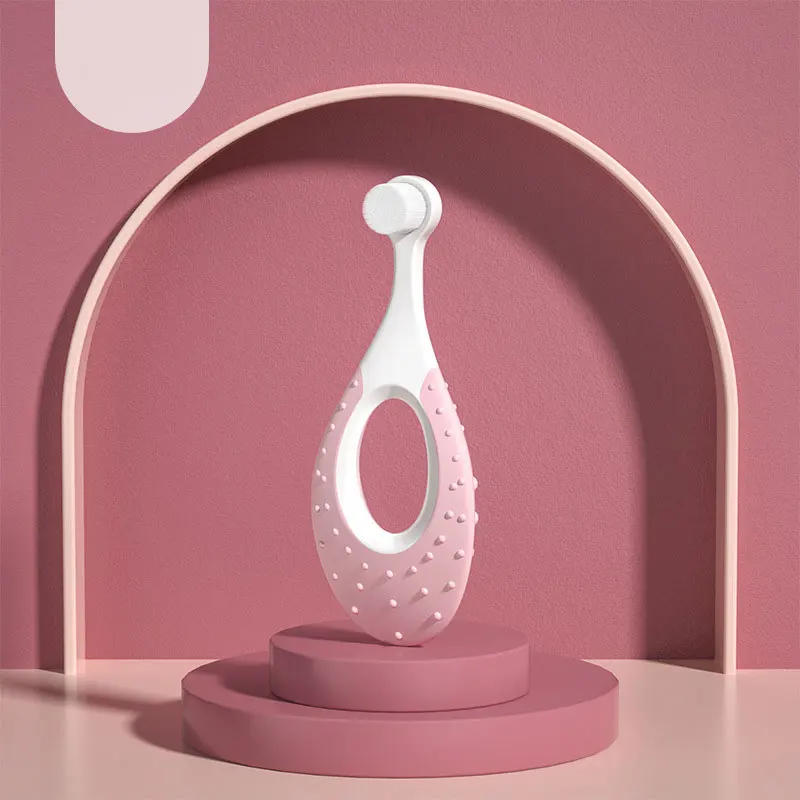 Children's Cute Toothbrush Wth Ring Handle And Round Head Soft Bristles Safe Material Non-slip Design Protect Baby Teeth
Children's Cute Toothbrush Wth Ring Handle And Round Head Soft Bristles Safe Material Non-slip Design Protect Baby Teeth