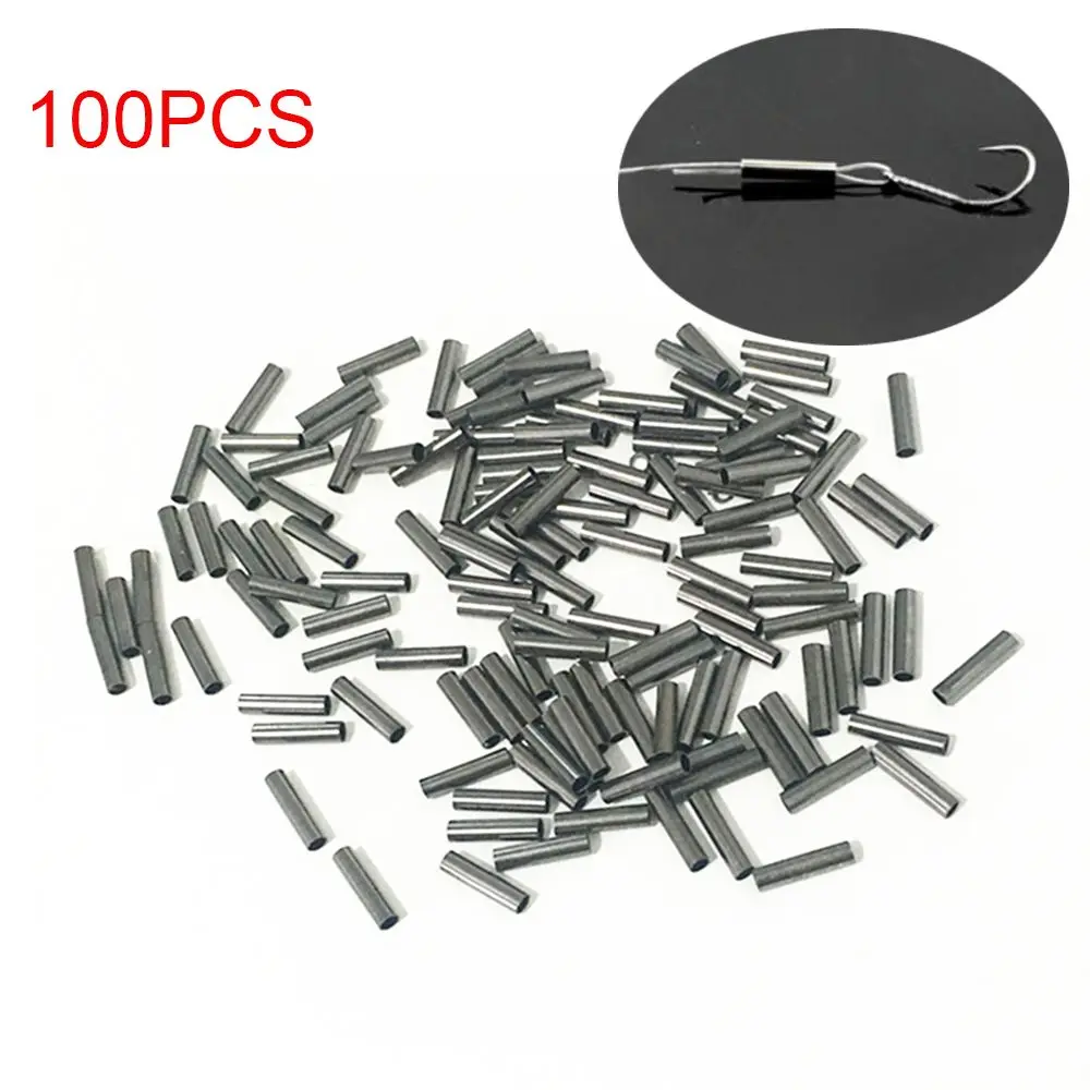 Portable High Quality Connector Stainless Steel Line Crimping Sleeves single Copper Crimp Sleeve Fishing Wire Tube
Portable High Quality Connector Stainless Steel Line Crimping Sleeves single Copper Crimp Sleeve Fishing Wire Tube