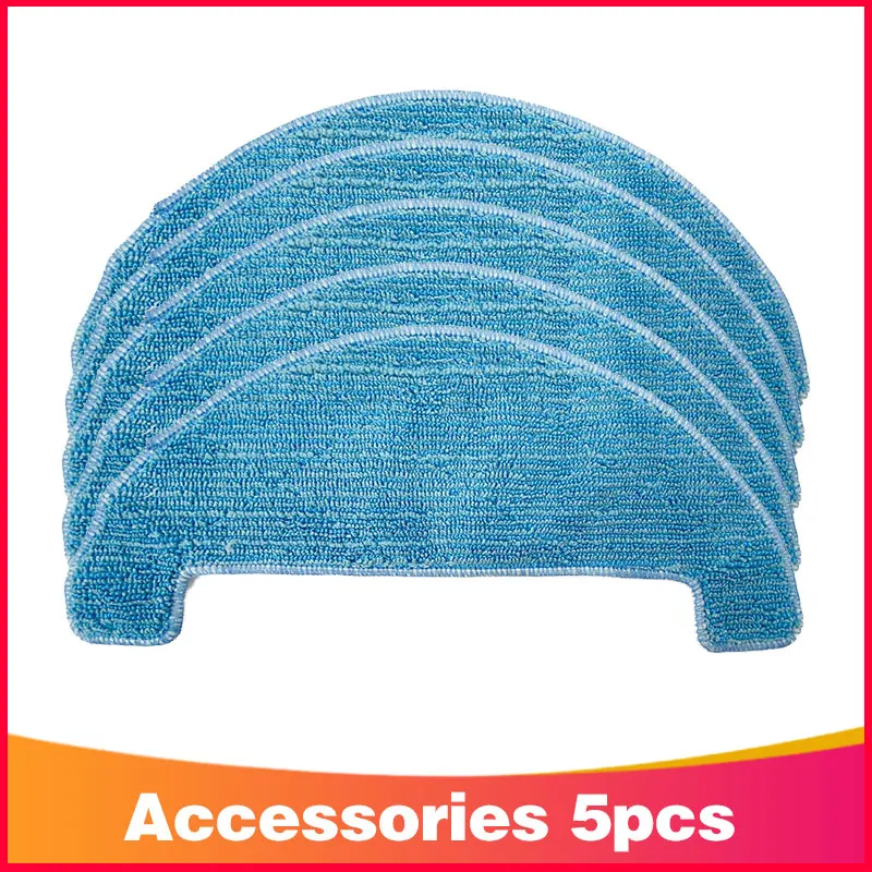 For ILife A7 A9S Robot Vacuum Cleaner 5 Pieces Per Pack, Clean and WipeThe Mop, Mop cloths Spare Parts Accessories
For ILife A7 A9S Robot Vacuum Cleaner 5 Pieces Per Pack, Clean and WipeThe Mop, Mop cloths Spare Parts Accessories